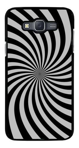 Funda Protector Rudo Para Samsung Galaxy Espiral Negro Gris