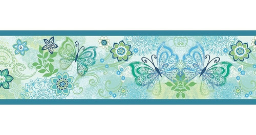 Cenefas De Flores Para Pared Decorativas Adhesivas De 20 Cm