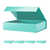 5 Cajas De Regalo De 11x7.8x2.3 Pulgadas, Cajas Tapa, C...