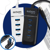 Hub Usb 3 0 4 Portas Entradas 9 Pinos Extensor Slim Hi Speed