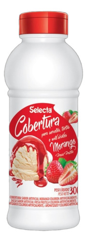 Cobertura Para Tacas Morango Selecta Frasco 300g