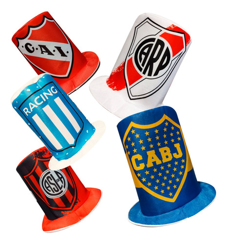 Sombrero Galeron De Tela Equipos De Futbol Varios Diseños