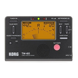 Metronomo Sintonizador Korg Tm60bk Negro