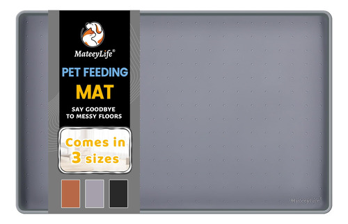 Mateeylife Tapete De Silicona Para Comida Para Gatos Y Perro