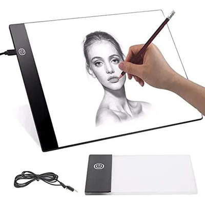 Block De Dibujo Para Mesa A5 Con Luz Led Para Caligrafía | Envío gratis