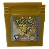 Pokemon Gold Original Salvando Game Boy Gb Gbc Gba * Loja Rj