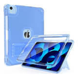Funda Para iPad Air Gene 4 Y 5 Azul Claro Transparente
