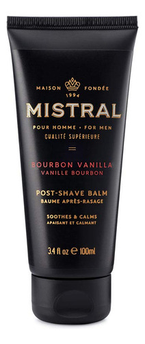 Mistral Bourbon Vanilla - Balsamo Para Hombre Con Afeitado P