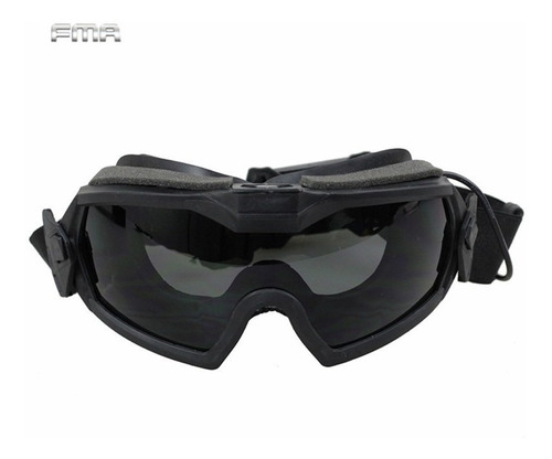 Óculos Tático Com Cooler Goggles Fma Airsoft Paintball