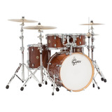 Batería Gretsch Esmalte Nogal Catalina Maple 5 Piezas