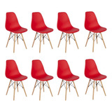 Silla De Comedor Mallas Y Textiles Morelos Mtm Eames, 8 Unidades