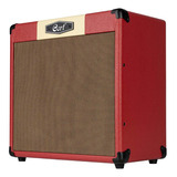Amplificador De Guitarra Eléctrica Cort Cm30r Rojo 30w