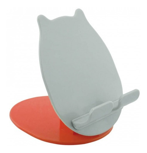 Porta Celular Cat Plastico Patas Removibles Escritorio X3und