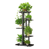 Soporte Para 6 Macetas Estante Jardinera Huerto/plantas