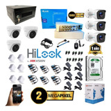 Kit Cctv Hikvision Hilook Dvr 8ch + 6 Cámaras 1080p +d,d 2tb