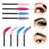 Set 10 Cepillos P/cejas Y Pestañas Extensiones Microblading