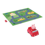 Alfombra De Juego Peppa Pig Megamat Autito Pista Tapimovil