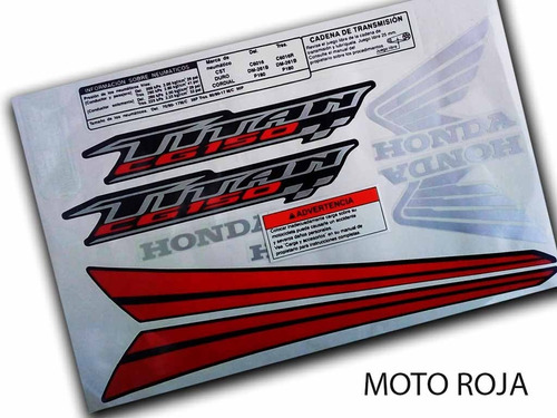 Kit Calcos Original Honda New Titan Cg 150