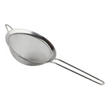 Colador Malla Acero Inoxidable Metalico Te Arroz 14cm