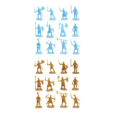 400 Piezas De Plástico Antiguo Soldado Figuras De Juguete