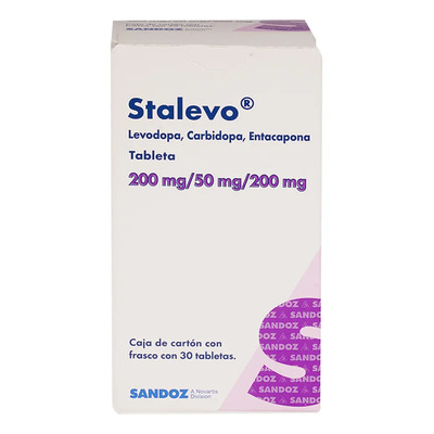 Stalevo Tableta 50 Mg\u002F200 Mg\u002F200 Mg, 30 Tabletas | Envío gratis