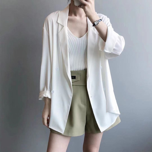 Chaqueta Blazers Suelta De Mujer Para Primavera Y Verano