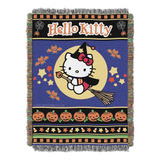 Sanrio Hello Kitty, Cobija Tejida Con Forma De Tapiz De Witc