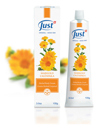 Just Crema Herbal Corporal De Caléndula 100 Gr.