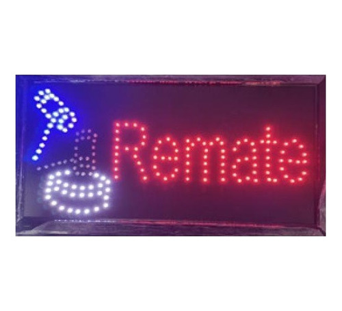 Letreros Led Luminoso Remate 48x25cm 