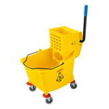 Balde Escurridor De Trapero 36l  Industrial 6998e -amarillo