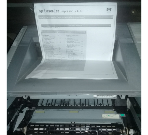 Impresora Hewlett Packard Laser 2430 /110 Volts Sin Cartucho