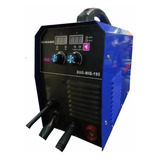 Soldadora Inverter Dugaso Mig 195 3en1 Dug-mig-195 Azul Y Negra 50hz 220v