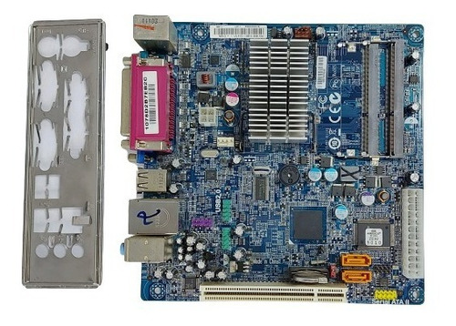 Placa Mãe Mini Itx Ecs Tigd-c14 Com Espelho- Usada