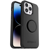 Funda Para Otterbox + Pop iPhone 14 Pro  Negro Delgada