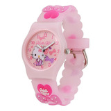 Relógio Hello Kitty Pulso Criança Menina Festa Lembrança