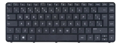 Teclado Notebook Hp 14-r050br 14-r051br 14-r052br C Frame Br