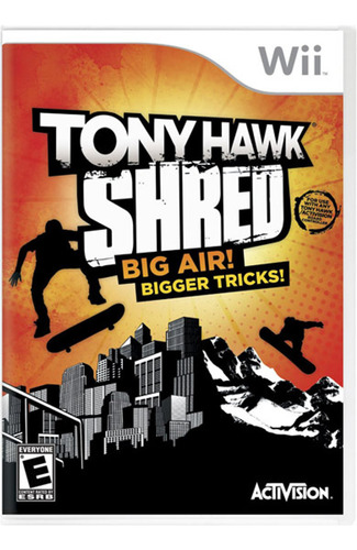 Tony Hawk Shred Big Air! Nintendo Wii Fisico Wiisanfer