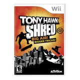 Tony Hawk Shred Big Air! Nintendo Wii Fisico Wiisanfer