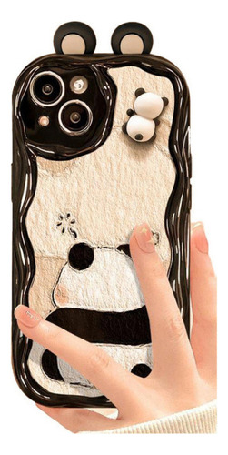 Perfect Funda Protectora Para Teléfono Panda Stereoscopic