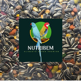 Ração Papagaio C/ Frutas Nutribem Grão Amendoim Premium 5kg