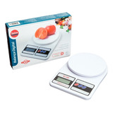 Balança Digital De Precisão Cozinha 10kg Capacidade Máxima 10 G Cor Branco