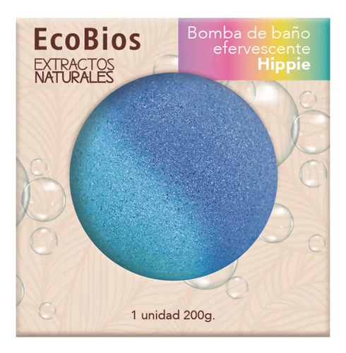 Ecobios Bomba De Baño Hippie 200 Grs