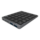 Teclado Numérico Bluetooth Con Concentrador Usb3.0