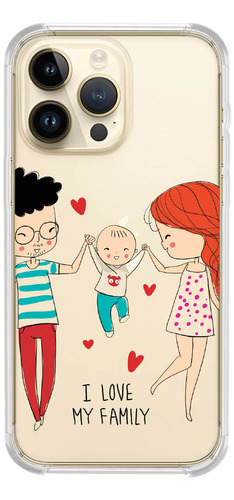 Capinha Compativel Modelos iPhone Love My Family 0605