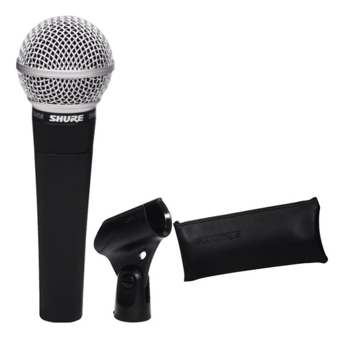 Microfone Shure Sm58 - Original Com Nota Fiscal E Garantia