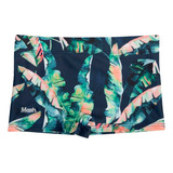 Sunga Infantil Praia Secagem Rapida Boxer Estampada Mash