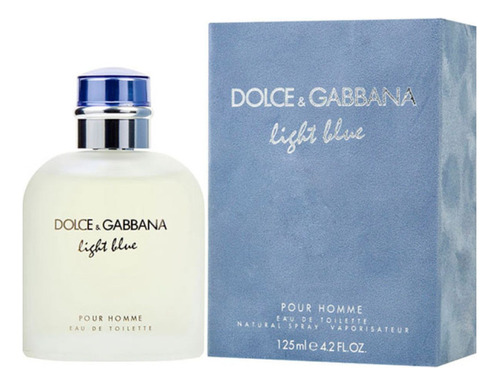 Light Blue Pour Homme 125ml Edt Hombre Dolce Gabbana