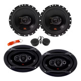 Auto Falante Portas Jbl 5 Ou 6 + Quadriaxial 6x9 Jbl Flex4