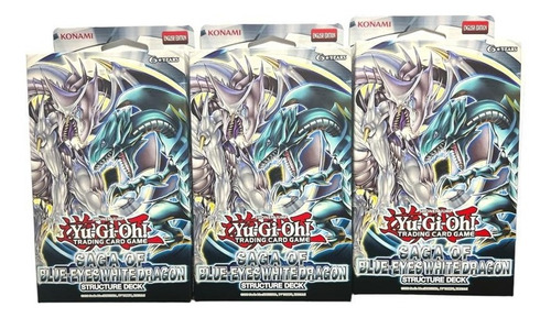 Yuguioh Tercia Structure Deck Saga Of Blue Eyes White Dragon