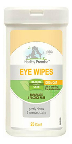Four Paws Dog And Cat Eye Wipes, 25 Count